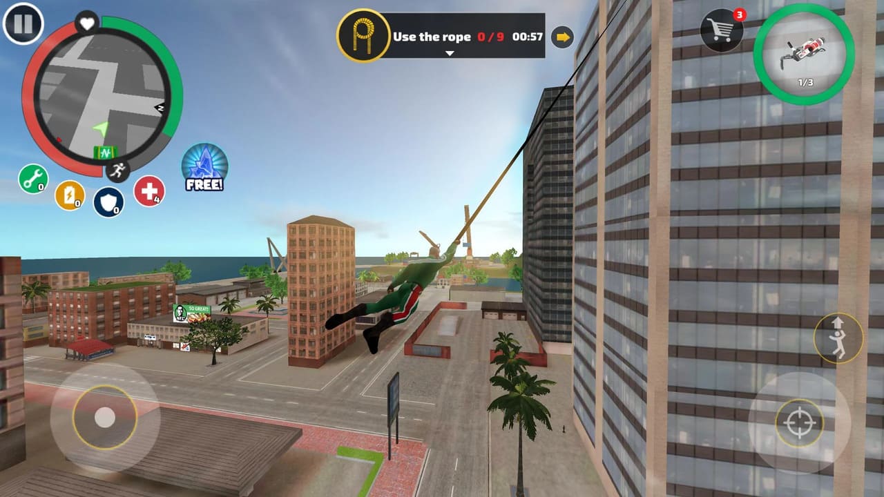 Rope Hero: Vice Town 3